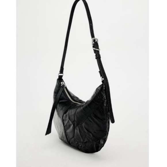 NWT ZARA Rocker shoulder bag - Picture 3 of 5
